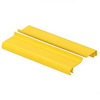 Panduit FRSHC4YL6 Cover, Split Hinged Channel Cover, Split Hinged Snap-On, 4"
