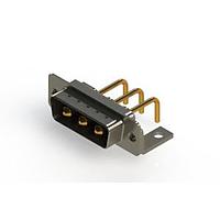 EDAC 629-3W3-250-1T4 Mixed Contact D-Sub Connectors Right-angle Power Combo D-Sub Connector