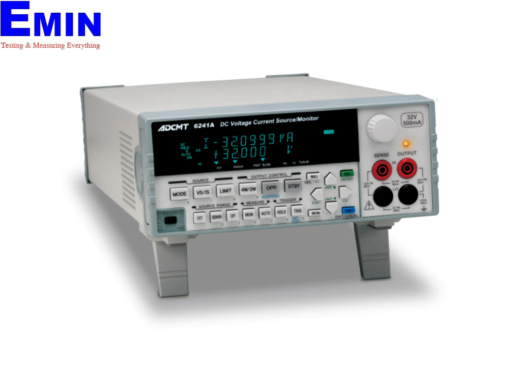 ADCMT 6241A DC Voltage Current Source/Monitor (±32 V/0.5 A) | EMIN.COM.MM