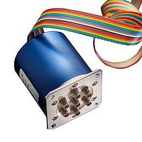 Radiall R573093805 Coaxial Switches SP8T Ramses N 3GHz Latching Self-cut-off Auto-reset Indicators 28Vdc Diodes D-sub connector