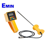 Moisture meter service support for grass, hay, and straw measurement equipment