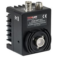 THORLABS PDA10PT-EC Free-Space InAsSb Amplified Detector with TEC (Ø1 mm, 100 - 240 VAC)