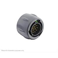 Eaton Souriau-Sunbank UTSX612E14PW Plugs Plug, without backshell, with 14 male solder contacts, IP68/69K in unmated conditions, keying W