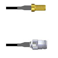 Amphenol Custom Cable Q-710200003024i RF Cable Assemblies SMA-SJ/N-SJ G174 24I
