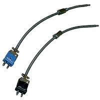OMEGA ADR-E-G-1-24-1 Adjustable Depth Armored Thermocouples (Thermocouple, E, 820 °C)