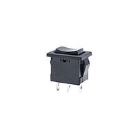 E-Switch R1966IBLKBLKEF Rocker Switches ROCKER SW SPDT BLK