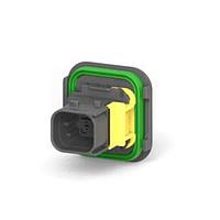 AMP Connectors - TE Connectivity 1-1703820-1 Tab Housing 6POS, TAB 1.6X0.6, TAB HSG, ASSY,
