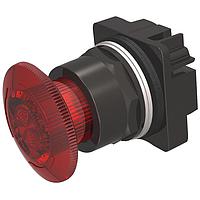 SIEMENS 52BR8XR Mushroom OPER,PTR,NEMA4X,2POS,MTD,FULL ILL RED