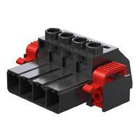 Weidmuller 1932080000 Pluggable Terminal Blocks SVZ 7.62HP/03/180FI SN BK BX