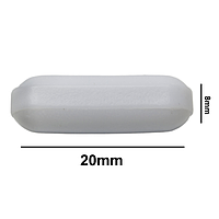 DLAB MSBAR20 Stirrer Bar (20x8mm; 1pc/pk)