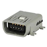 Same Sky (formerly CUI Devices) UJ2-MABH-1-SMT-TR Mini USB Type AB Connectors USB 2.0 mini AB jack 5 pin Horizontal SM