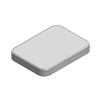 Masach Tech MS323-30C EMI/RFI Shield Cover, Two-Piece 32.9 x 24.4 x 4mm Two-piece Drawn-Seamless RF Shield/EMI Shield COVER (CRS)