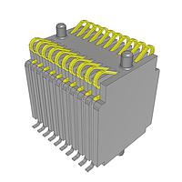 Samtec FSI-110-10-L-D-AD-TR Connectors 1.00 mm One-Piece Interface