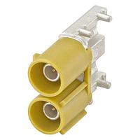 Rosenberger 59S2DA-40MT5-K PCB Connectors R/A Plug PCB w/Housing Curry