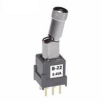 NKK Switches B22LP Subminiature antistatic toggles DOUBLE POLE TOGGLE
