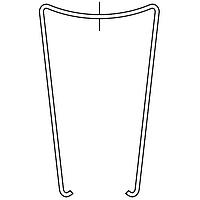 Omron Automation and Safety PYMJN-S Accessories and Hardware MJN HOLD DOWN CLIP (HDB-8)