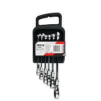 Yato YT-16965 Combination ratchet wrench set 6pcs 8-17mm