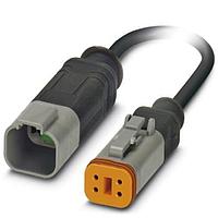PHOENIX CONTACT 1415016 Sensor Cables / Actuator Cables SAC-4P-DTMS/0 3-PUR/ DTFS