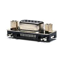 Kycon K202XHT-E15S-NJ Receptacle SMT D15 UL-SHT RT< F 2ND PCB-GR BR J/S