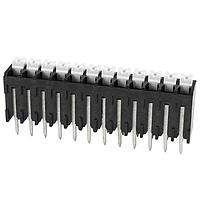 Same Sky (formerly CUI Devices) TBLH10V-350-12BK Fixed Terminal Blocks Terminal block, screwless, High Temp, 3.5, Vertical, 12, Black w Gray Button