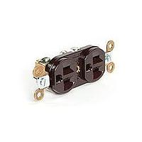 Molex 1301480107 Duplex Outlets 20A 250V(6-20R)BRN RECPT DUPLEXRECEPT