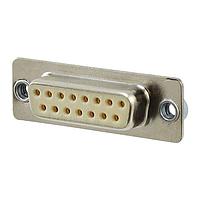 NorComp 772-E15-203R011 Receptacle IP67,15P FEM SCUP NI W/CLINCH NUT 1