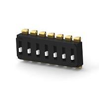 P&B 1-2319847-7 DIP Switches END STACK DIP 7P J RAISED TUBE