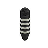 Banner Engineering TL50CBGYRALS3Q Tower Lights Compact Tower Light: 4-Color Sealed Pulsed Audible Indicator; Voltage: 12-30 V dc or 24 V ac; Environmental Rating: IP67; Input: Bimodal; Colors: Blue Green Yellow Red; M12 Integral QD