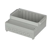 BOPLA 41200009 Enclosures, Boxes, & Cases ENCLOSURE, REGLOCARD PLUS, 213 X 185 X 82.5MM, ABS, 7035