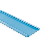 HellermannTyton 181-91505 Wiring Duct Cover for 1-1/2" Duct Wiring Duct Cover for 1-1/2" Duct, 6 ft Long, PVC, Intrinsic Blue, 120ft/carton