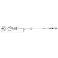 AMP Connectors - TE Connectivity 2061432-1 Fiber Optic Cable Assemblies FOSM LEAD 4.8MM FULLAXS LC-LC/DPX 1m