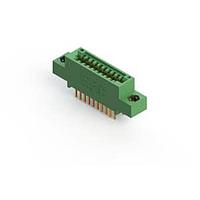 EDAC 345-020-541-508 With Flanges .100" (2.54mm) Pitch Card Edge Connector