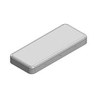 Masach Tech MS333-10C EMI/RFI Shield Cover, Two-Piece 33.9 x 13.9 x 3.5mm Two-piece Drawn-Seamless RF Shield/EMI Shield COVER (CRS)