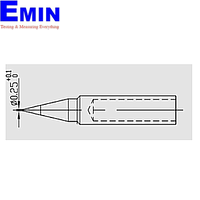 Weller A0202717161 MXT 1 Soldering Tip (0.25mm)