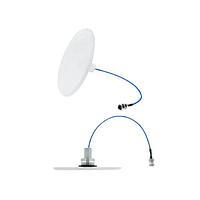 Laird External Antennas CFSA69594P-B30NF Indoor Antenna OMNI,CEILING,30cm,NF, BULK, 698-5925MHz