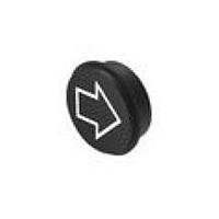 EAO 09-0S12.0251 Keypad Symbol Insert 09.Caps Color Black.Backlight Color White.0251, Functional arrow; group select