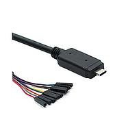 Connective Peripherals USBC-HS-MPSSE-5V-3.3V-500-SPR USB 2.0 USB-C Hi-Speed SPI Cable 5V 3.3V sig