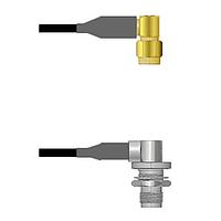 Amphenol Custom Cable Q-360490008084i RF Cable Assemblies SMA-RP/TNC-RJ RG58 84I