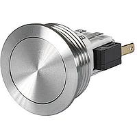 Schurter 3-145-766 Heavy Duty Switches MSMII-19 Switch, Momentary Switch, NO/NC DPDT, 3A Switching Current,  Stainless Steel