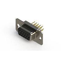 EDAC 638-M15-630-BN1 D-Sub Connectors - Standard Density Machined D-Sub Connectors