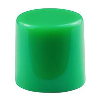 NKK Switches AT443F Button .315" DIA GREEN SNAP-ON CAP