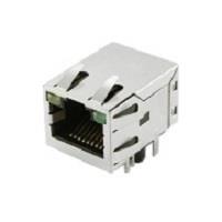 Pulse Electronics JXD1-9015NL Modular RJ45 PIP 1X1 Tab Up Grn/Ylw 1000Base-T