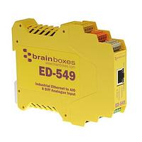 Brainboxes ED-549 Ethernet to Analog I/Os Ethernet to 8 Analogue Input