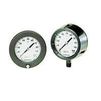 OMEGA PGH-45L-30V/100-F Industrial Pressure Gauge with Temperature Compensation (Compound Gauge; -15~100psi; 1/2"NPT Male; ±0.5%)