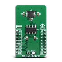 Mikroe MIKROE-3764 Magnetic Sensor 3D Hall 6 Click