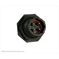 Eaton Souriau-Sunbank UTS7124P Receptacles 4P Straight Pin Plug Jam Nut Size 12
