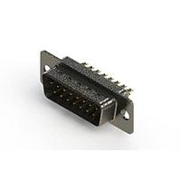 EDAC 627-M15-322-WT1 D-Sub Connectors - Standard Density Vertical Machined D-Sub Connectors