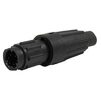 Switchcraft W18982-6PG-P-521 Standard Circular Connector Micro-Con-X Cable-to-Cable, 6-pin #26, Male, Solder Cup, Bulk