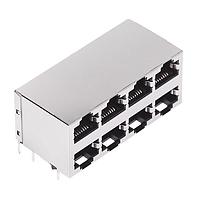 Alcoswitch - TE Connectivity 5569257-1 Modular 8 POS 2X4 CAT 5 SHIELDED