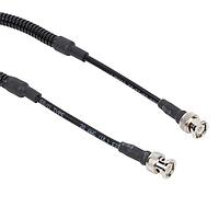 Amphenol RF 095-850-293M150 RF Cable Assemblies BNC Straight Plug IP67 to BNC Straight Plug IP67 RG-58 PVC Armor 50 Ohm 1.5 M (59.05 Inches)